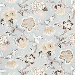 Schumacher Fabric Hothouse Flowers Mineral 174030