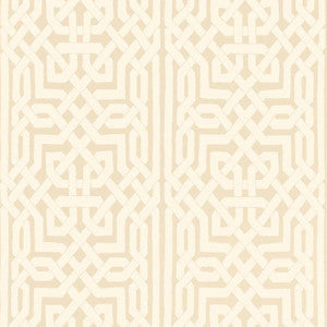 Schumacher Wallpaper Malaga Flax 5005930