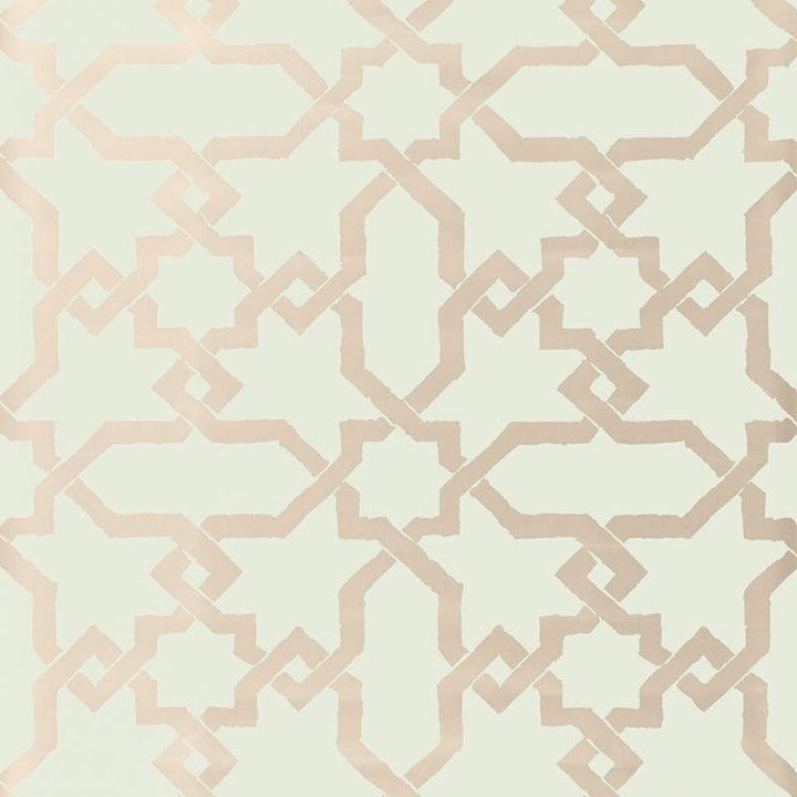 Cordoba Mist 5005921 by Schumacher Designer Wallpaper Byzantium 13.5" - Swanky Fabrics -