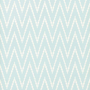 Schumacher Wallpaper Kasari Ikat Sky 5005992