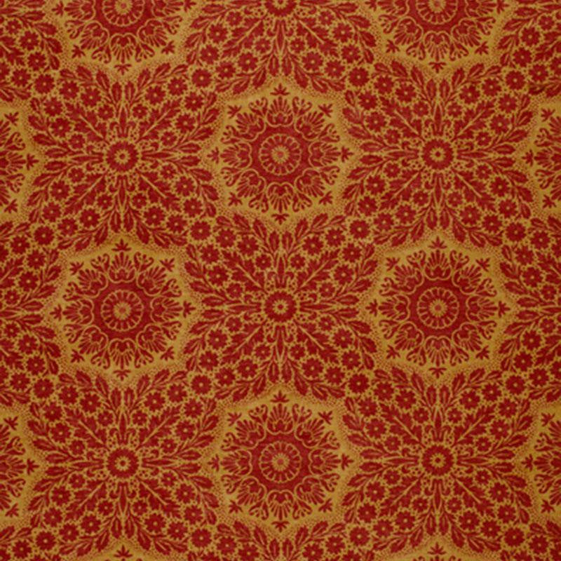 Jamestown Spice 1103043 by Schumacher Designer Fabric A Country Life 9.0" - Swanky Fabrics -