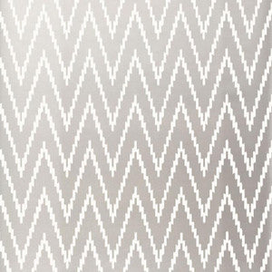 Schumacher Wallpaper Kasari Ikat Silver 5005993