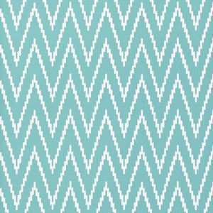 Schumacher Wallpaper Kasari Ikat Azure 5005995