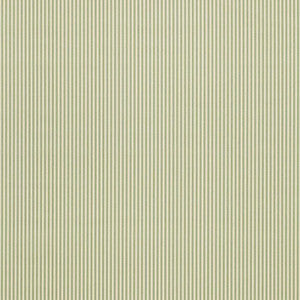 Schumacher Fabric Newport Poplin Stripe Aqua 1230034