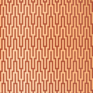 Schumacher Wallpaper Metropolitan Fret Amber 5005893