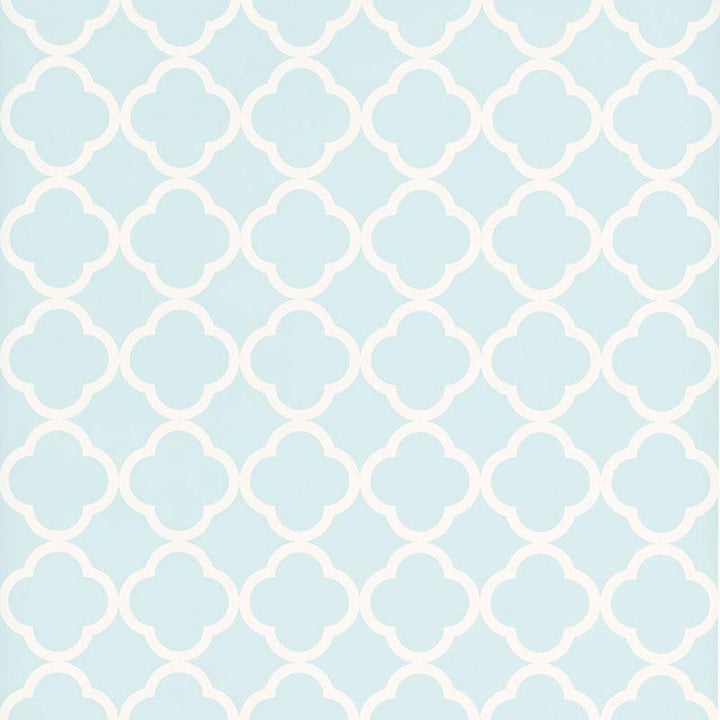 Morocco Sky 5005871 by Schumacher Designer Wallpaper Byzantium 4.5" - Swanky Fabrics -