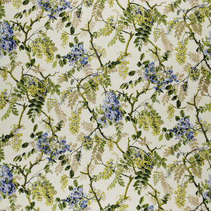 Schumacher Fabric Wisteria Vine Periwinkle 1318000