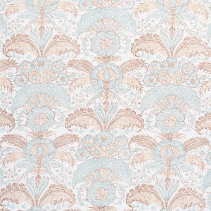 Schumacher Fabric Calicut Aqua 1283004
