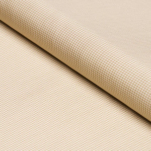 Schumacher Fabric Dalton Silk Gingham Cafe' 3449003