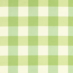 Schumacher Fabric Montgomery Silk Plaid Parrot 3455002