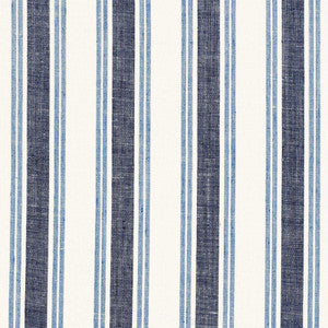 Schumacher Fabric Leah Linen Stripe Sail 3485003