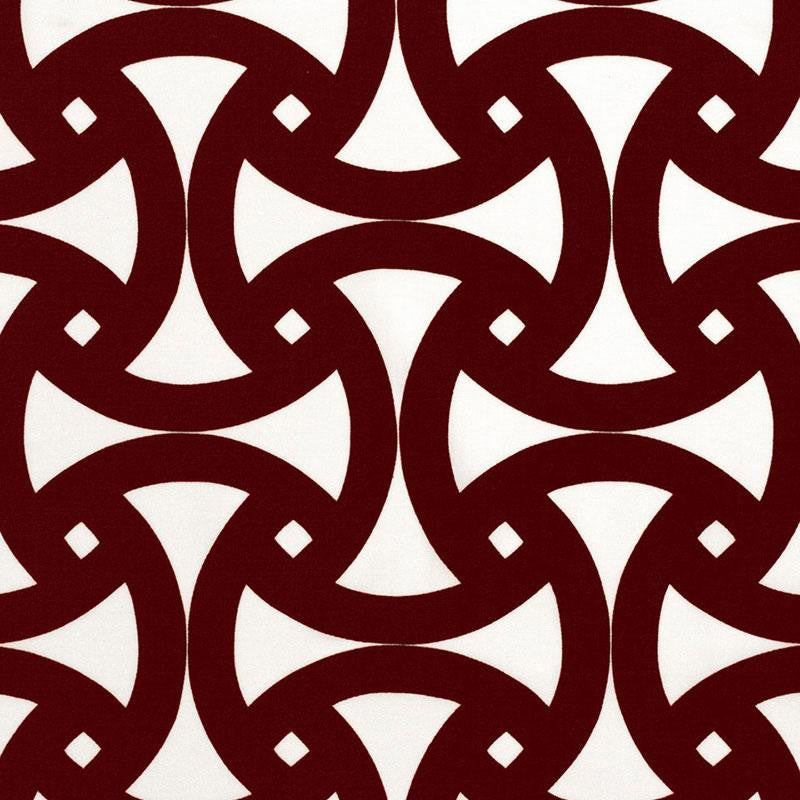 Santorini Print Indoor/Outdoor Java 174303 by Schumacher Designer Fabric Trina Turk 54.0" - Swanky Fabrics -