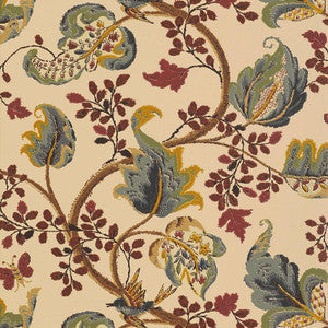 Schumacher Wallpaper Fox Hollow Document Natural 5004101