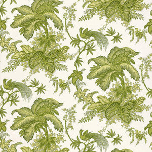 Schumacher Wallpaper Coconut Grove Leaf 5004053