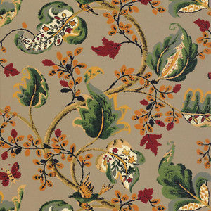 Schumacher Wallpaper Fox Hollow Multi On Flannel 5004100