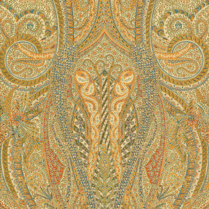 Schumacher Wallpaper Emile Cachemire Spice 5004191