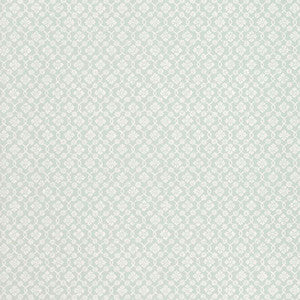 Schumacher Wallpaper Harbury Trellis Aqua 5004142