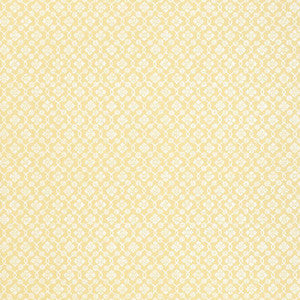 Schumacher Wallpaper Harbury Trellis Buttercup 5004144