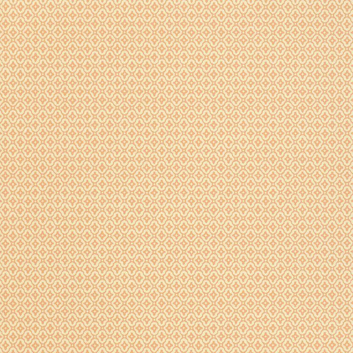 Prescott Diamond Terra Cotta 5004155 by Schumacher Designer Wallpaper Simply Charming 4.5" - Swanky Fabrics -