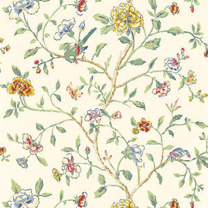 Schumacher Wallpaper Annabelle Vine Primary 5004400