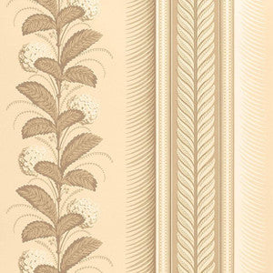 Schumacher Wallpaper Hydrangea Drape Fawn 5004453