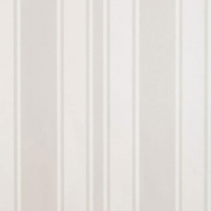 Morgan Stripe Greige 5004562 by Schumacher Designer Wallpaper Essential 13.5" - Swanky Fabrics -