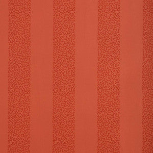 Schumacher Wallpaper Beekman Stripe Coral 5004572