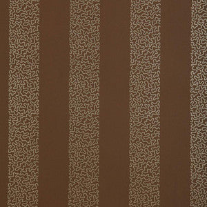 Schumacher Wallpaper Beekman Stripe Truffle 5004573