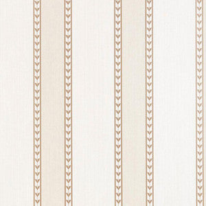 Schumacher Wallpaper Lansdowne Strie Stripe Limestone 5004621