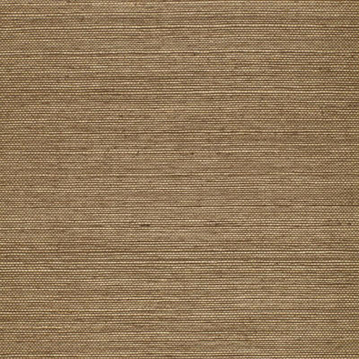 Haruki Sisal Sepia 5004711 by Schumacher Designer Wallpaper Essential - Swanky Fabrics -