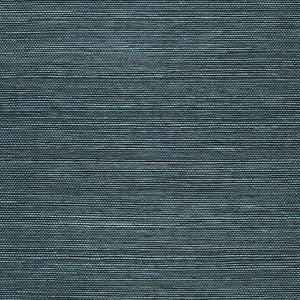 Schumacher Wallpaper Haruki Sisal Peacock 5004712