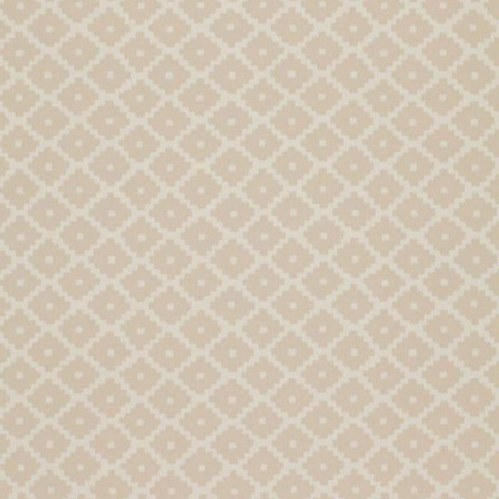 Ziggurat Alabaster 5004740 by Schumacher Designer Wallpaper The Smart Set 9.0" - Swanky Fabrics -