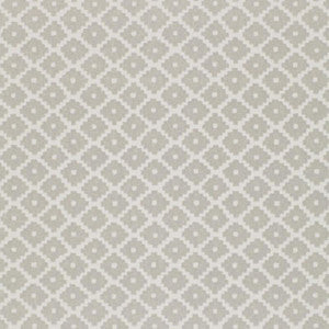Schumacher Wallpaper Ziggurat Silver 5004742