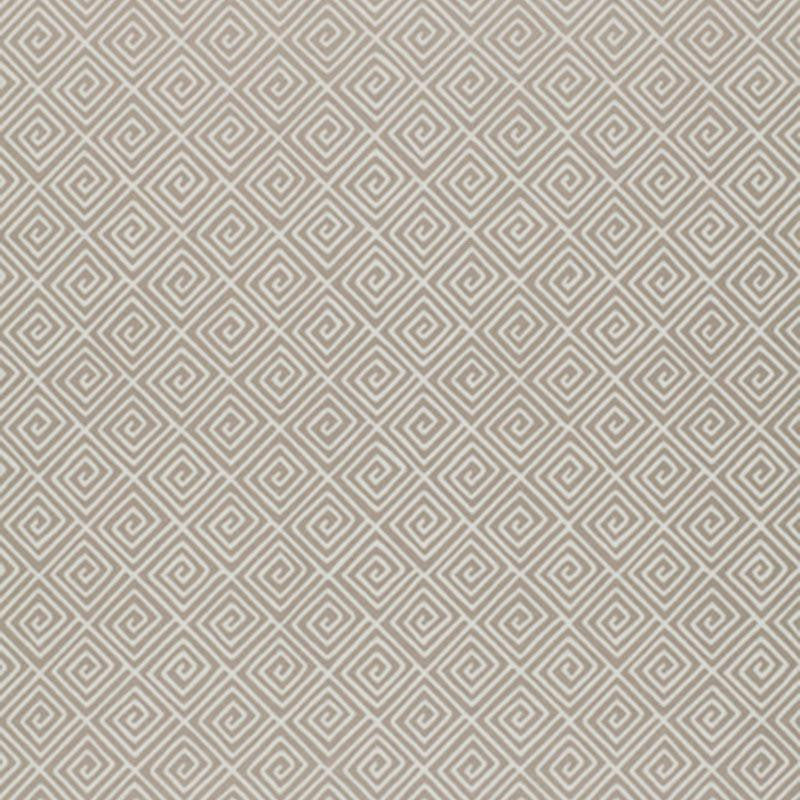 Greek Key Silver 5004762 by Schumacher Designer Wallpaper Textured Elements 13.5" - Swanky Fabrics -