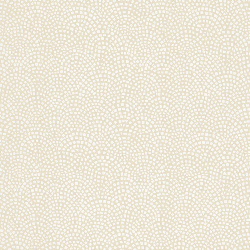 Mosaic Bone 5005041 by Schumacher Designer Wallpaper Modern Nature 13.5" - Swanky Fabrics -