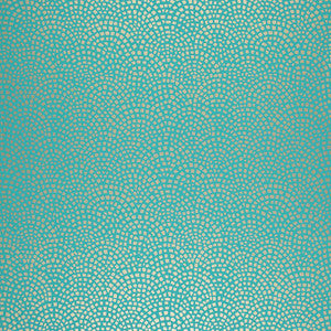 Schumacher Wallpaper Mosaic Turquoise 5005043
