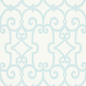 Schumacher Wallpaper Manor Gate Mineral 5005051