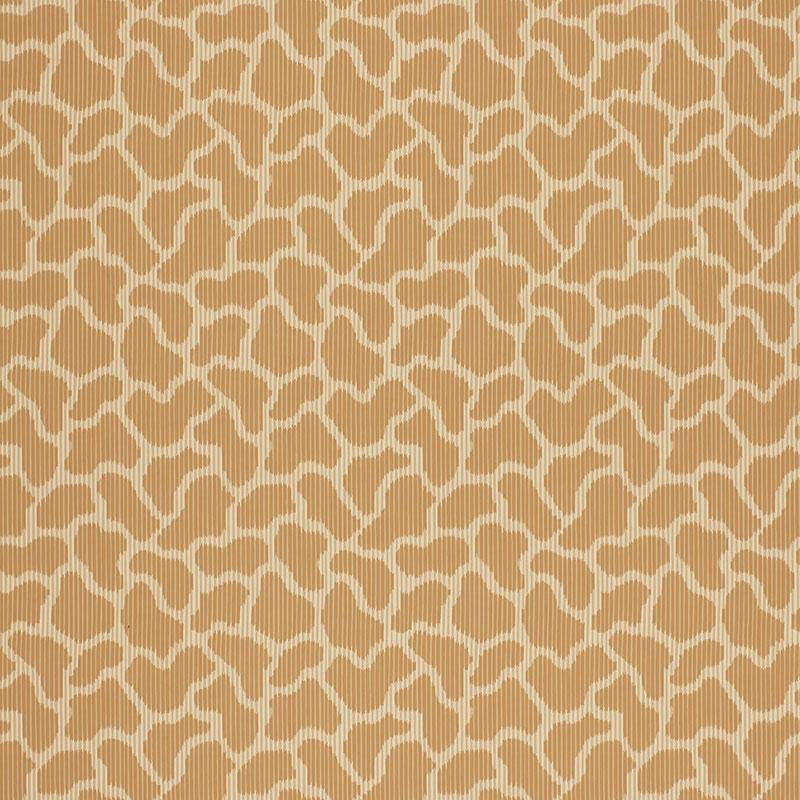 Giraffe Sienna 5005112 by Schumacher Designer Wallpaper Modern Nature 6.75" - Swanky Fabrics -