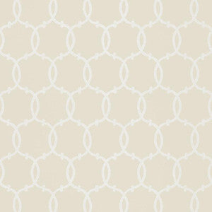 Schumacher Wallpaper Tracery Bisque 5005122