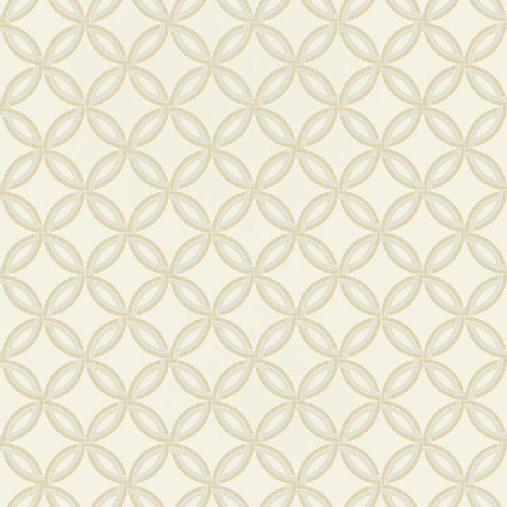 Spherica Parchment 5005130 by Schumacher Designer Wallpaper Modern Nature 4.5" - Swanky Fabrics -