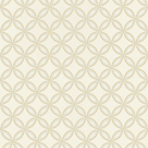 Schumacher Wallpaper Spherica Parchment 5005130