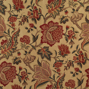 Schumacher Fabric Ceylon Floral Vine Document 174340