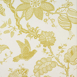 Schumacher Fabric Bali Vine Chartreuse 174370