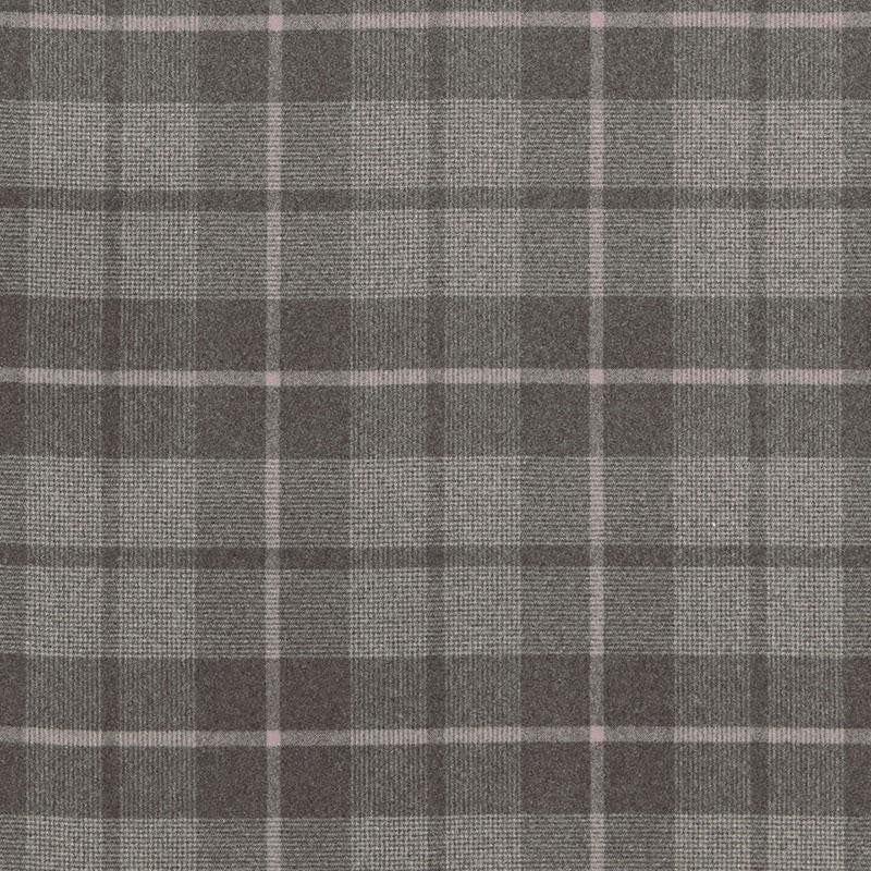 Montana Wool Plaid Oxford Grey 66661 by Schumacher Designer Fabric Luxe Lodge 9.62" - Swanky Fabrics -