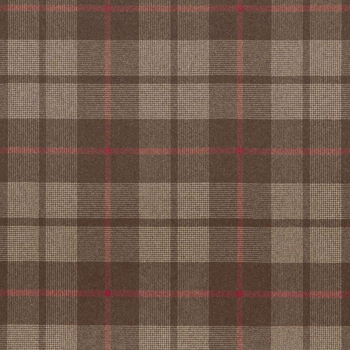 Montana Wool Plaid Java 66662 by Schumacher Designer Fabric Luxe Lodge 9.62" - Swanky Fabrics -