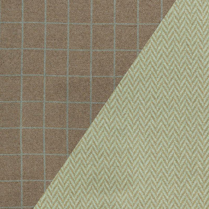 Colorado Aqua / Celadon 66650 by Schumacher Designer Fabric Luxe Lodge 2.75" - Swanky Fabrics -