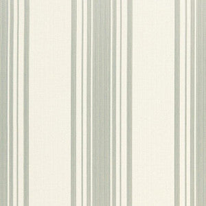 Schumacher Fabric Carnegie Cotton Stripe Nickel 67020
