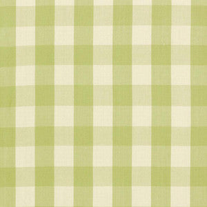 Schumacher Fabric Camden Cotton Check Sage 63036