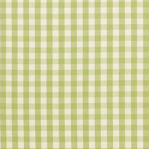 Schumacher Fabric Elton Cotton Check Sage 63056
