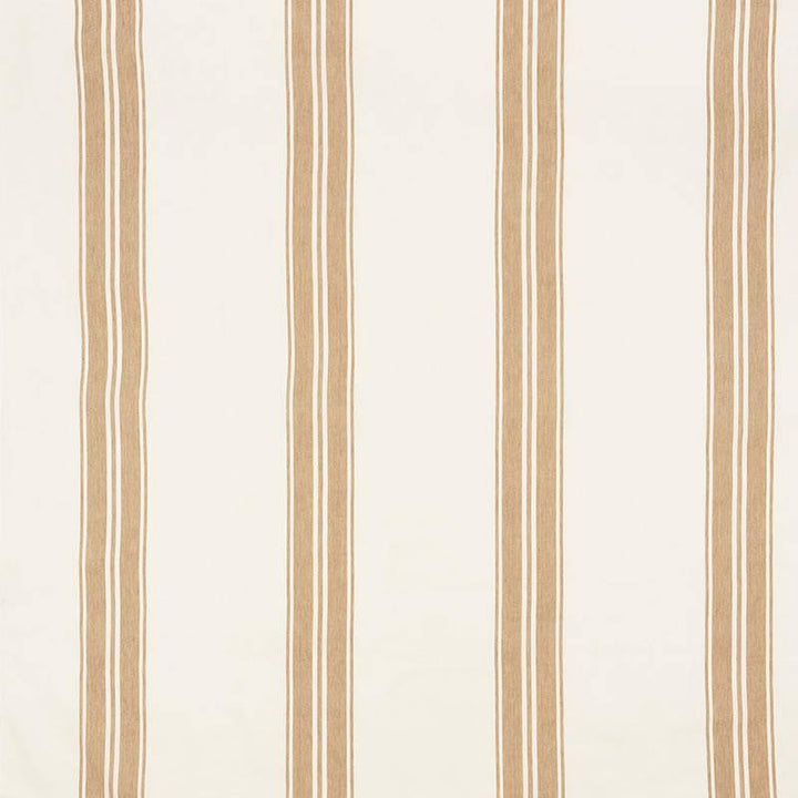 Brentwood Stripe Neutral 70870 by Schumacher Designer Fabric Mark D. Sikes 13.0" - Swanky Fabrics -